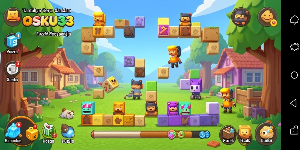 Tampilan gameplay BOSKU33 yang menarik dan penuh tantangan.