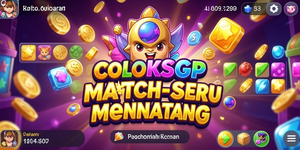 Tampilan gameplay seru dan menantang di COLOKSGP.