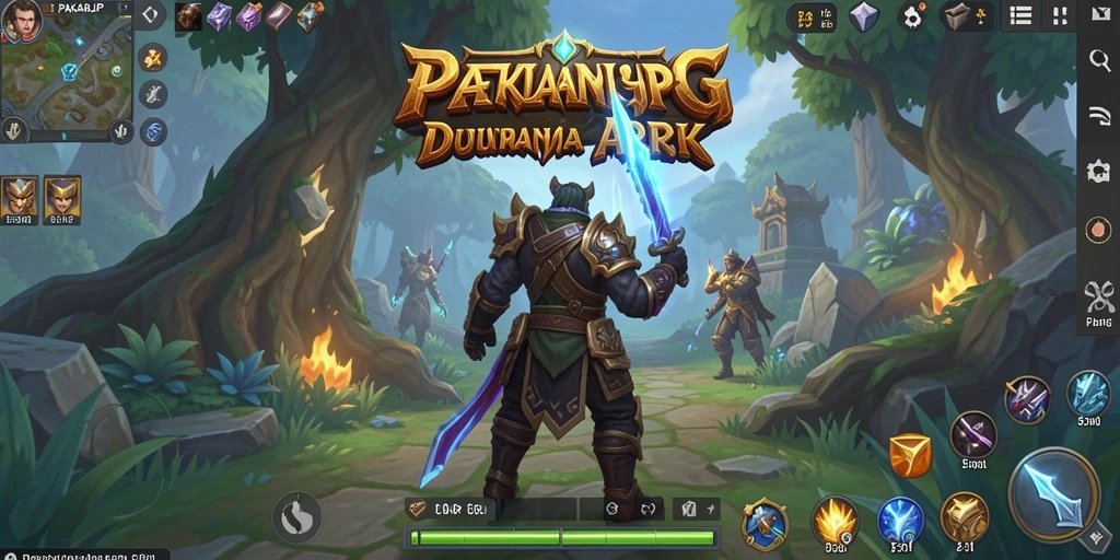 Tampilan seru dari gameplay PAKARJP dengan aksi pertarungan yang mendebarkan.