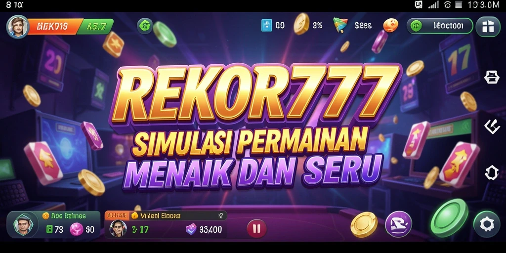 Tampilan gameplay menarik di REKOR777 yang menampilkan simulasi yang realistis.