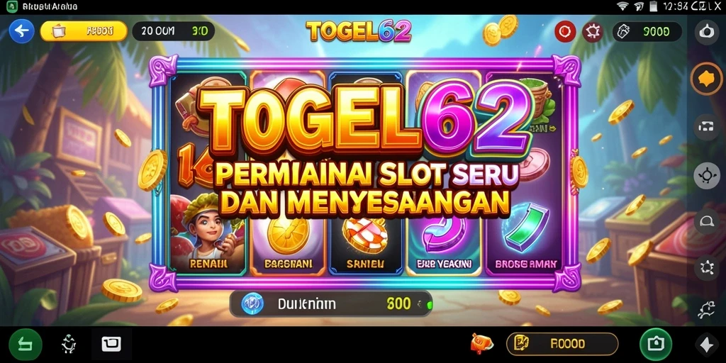 Gameplay seru dalam TOGEL62 dengan tampilan menarik.